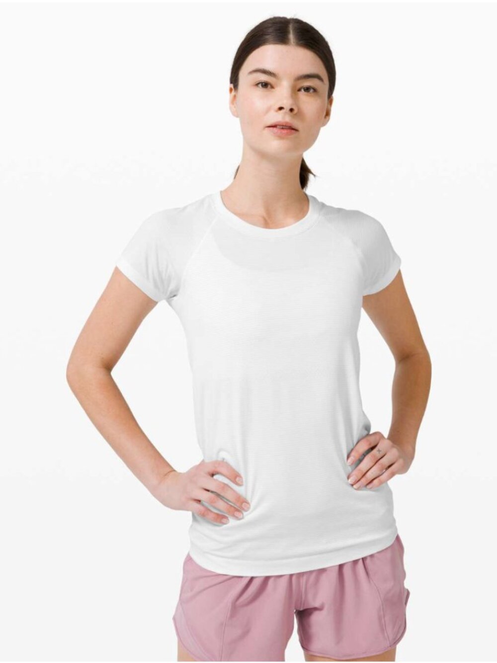 Lululemon Swiftly Tech Short Sleeve 2.0 White / White (Flawed)